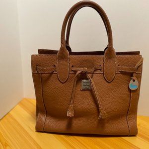 Vintage Dooney and Bourke Alto Medium Tassel Tote